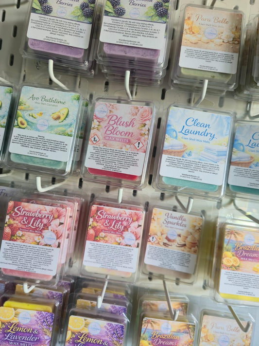 Wax Melts 6 Cavity Cube Clamshell Highly Fragranced Home Fragrance You Choose scent