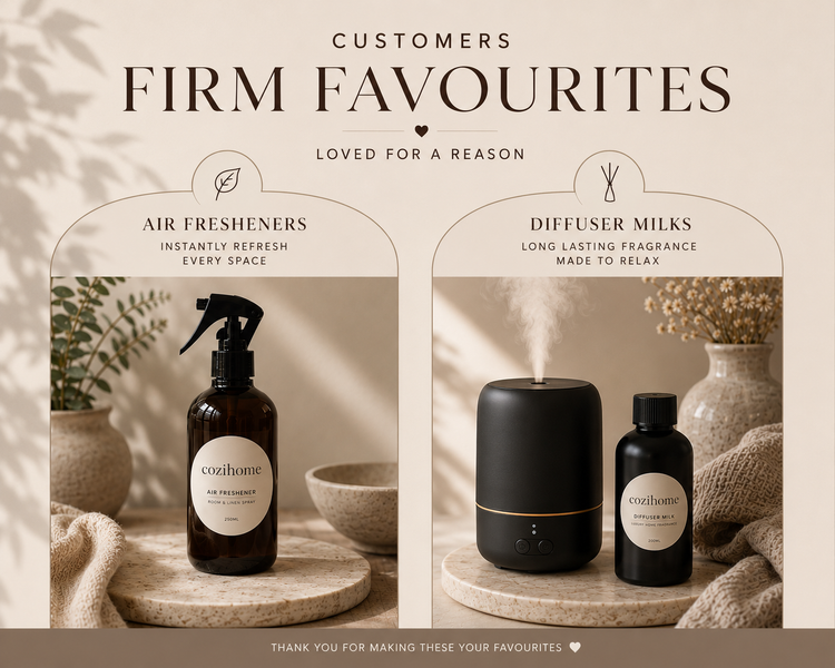 Home Fragrance Favourites, Our Best Sellers