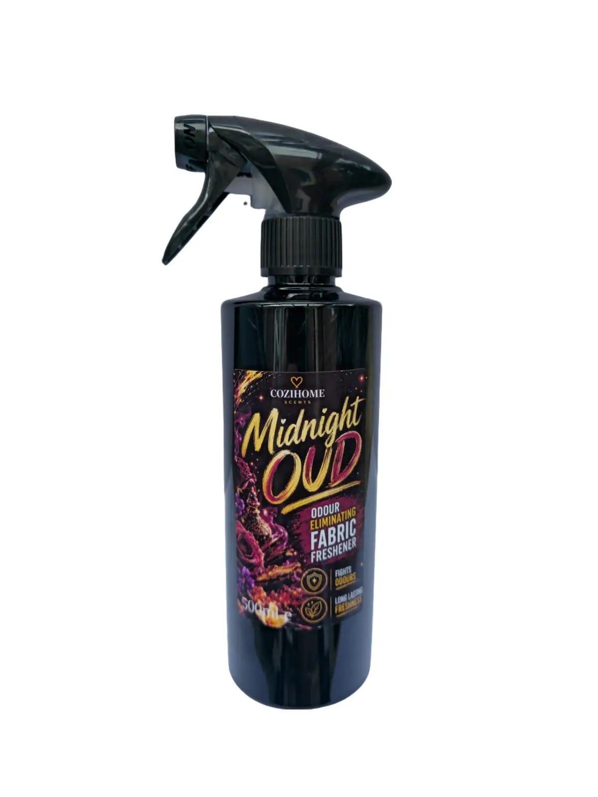 Odour Eliminating Fabric Freshener Spray 500ml | Pet & Household Odour Neutraliser for Sofas, Curtains, Carpets, Rugs, Cushions, Pet Bedding & Car Upholstery | Long Lasting Scented Fabric Refresher
