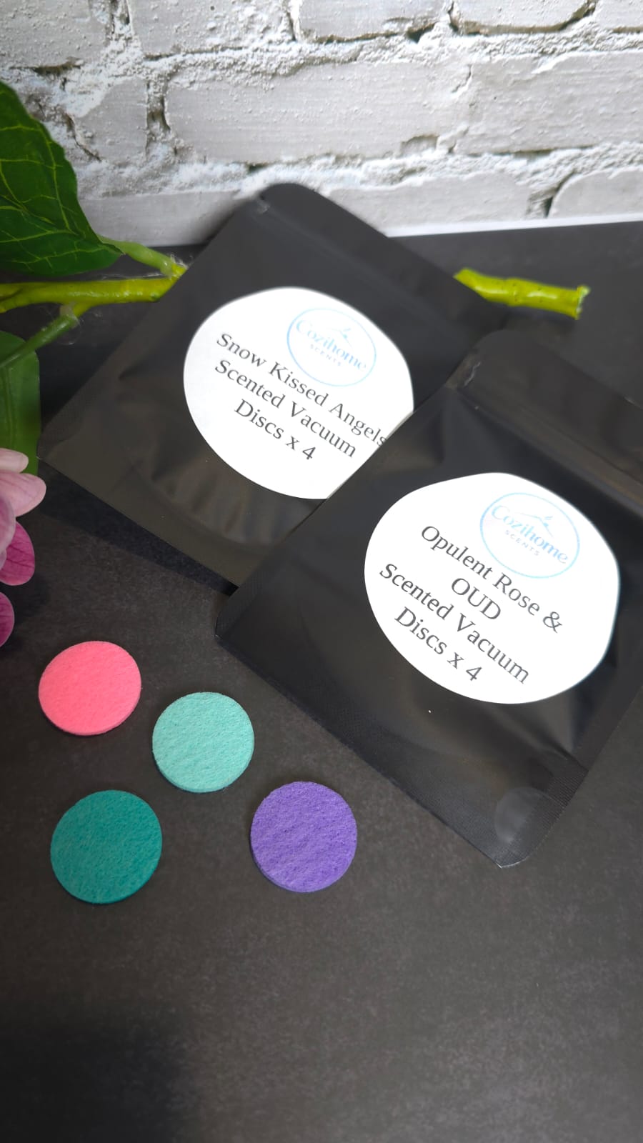 Luxury Scented Vacuum Discs x 4