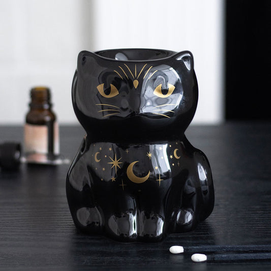Black Cat Mystic Wax salt sizzler oil warmer