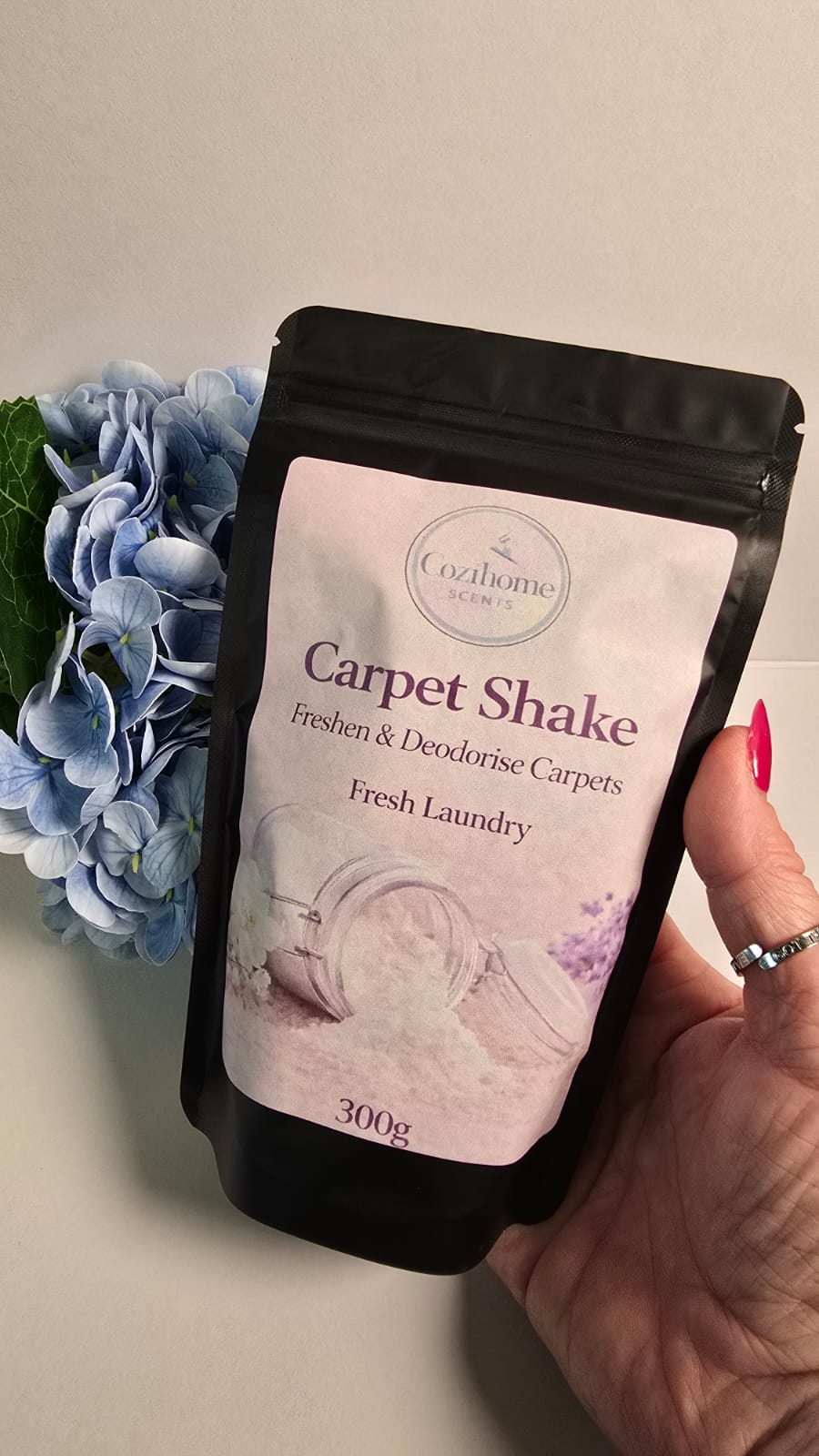 Carpet Freshener | Refill Bag 300g | Long Lasting Highly Fragranced | Shake | Home Fragrance | Aroma