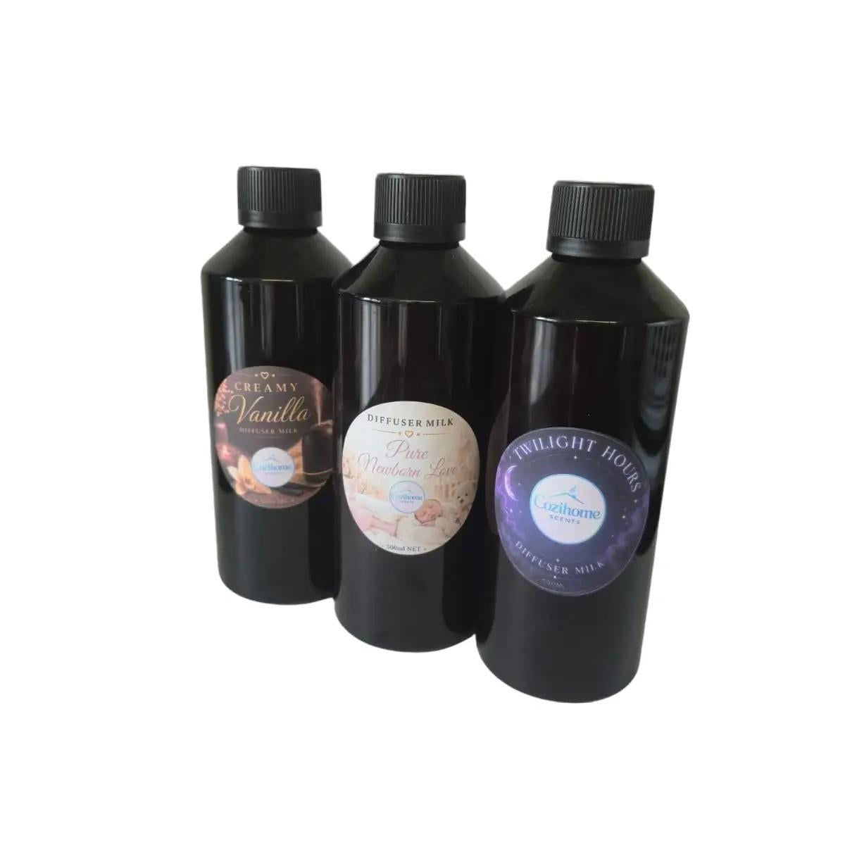 Electric sonic Diffuser Milk juice liquid 500ml  Humidifier Highly Scented Home Fragrance Aroma longlasting scent