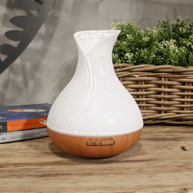 Cozihome Electric Ultrasonic Aroma Diffuser 400ml | Sonic Mist Essential Oil Diffuser with 7 Colour LED Lights, Timer & Auto Shut Off | Home Fragrance Diffuser with 1 x 10ml Fragrance Oils Included | Palma or Oslo