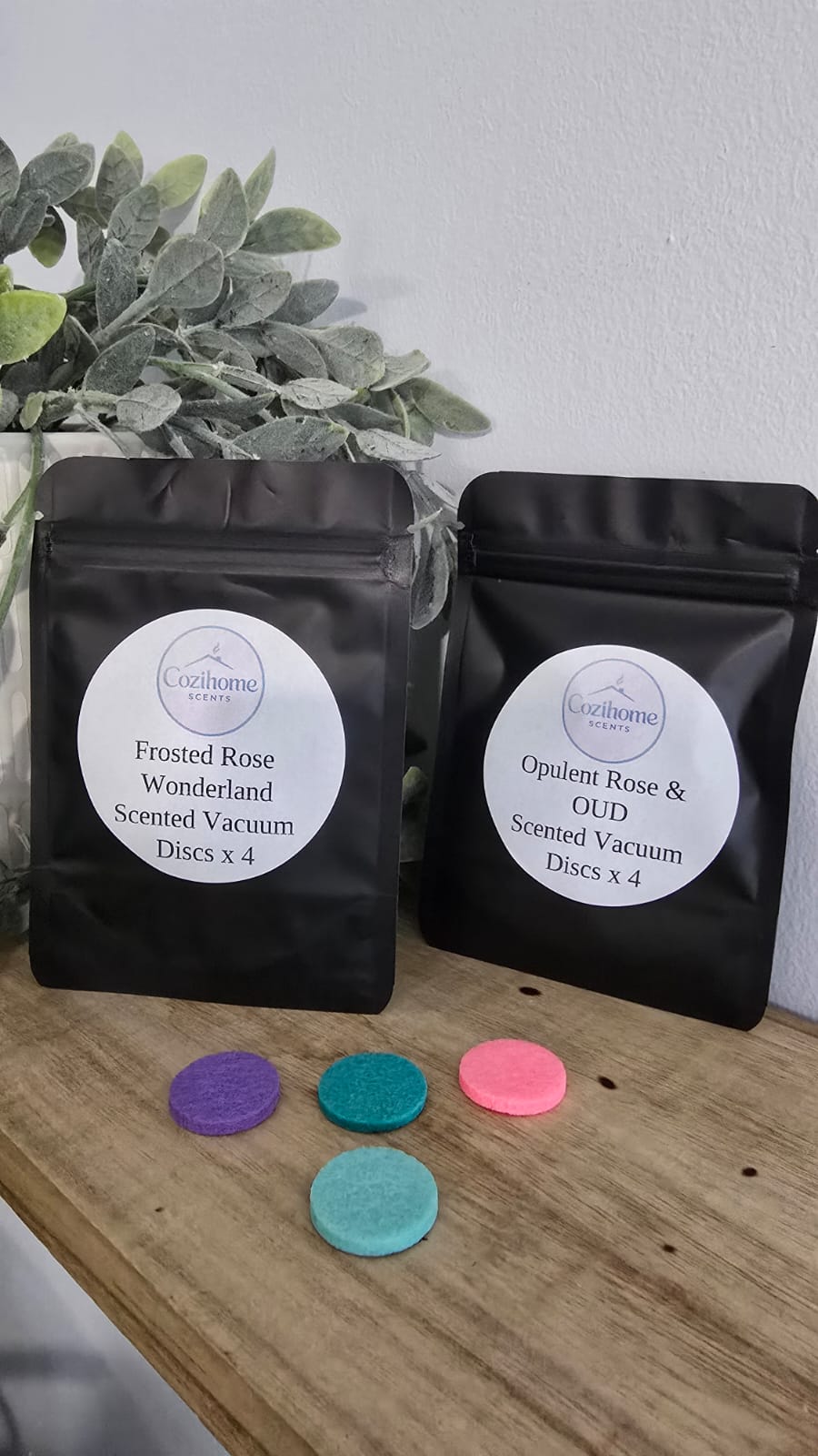 Luxury Scented Vacuum Discs x 4
